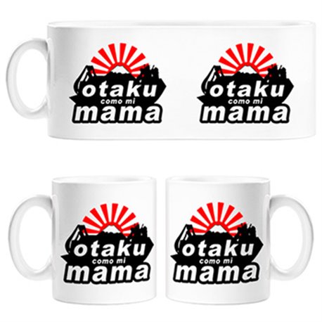 Taza Otaku como mi mamá