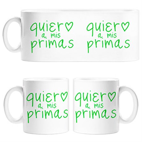 Taza Quiero a mis primas