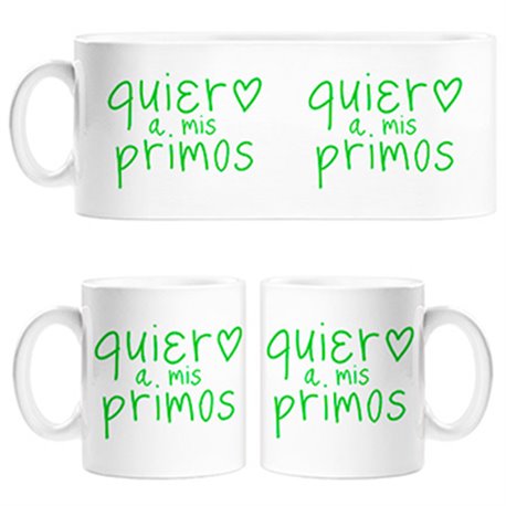 Taza Quiero a mis primos