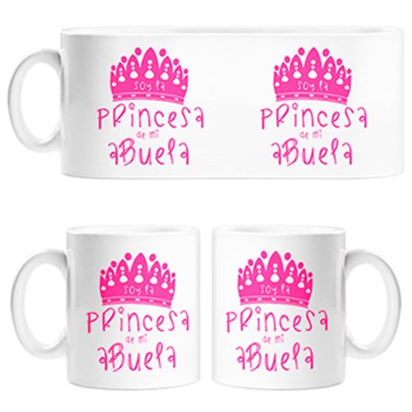 Taza Soy la princesa de mi abuela