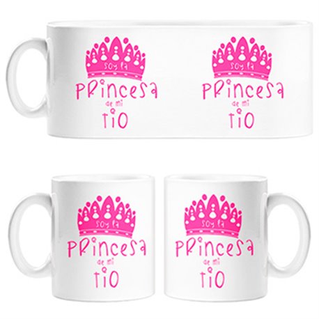 Taza Soy la princesa de mi tío