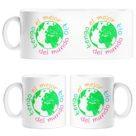 Taza Tengo el mejor tío del mundo