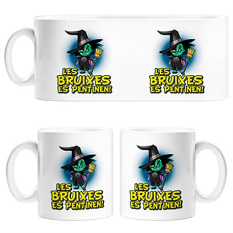 Taza Les bruixes es pentinen