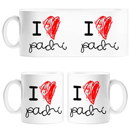 Taza I Love padrí