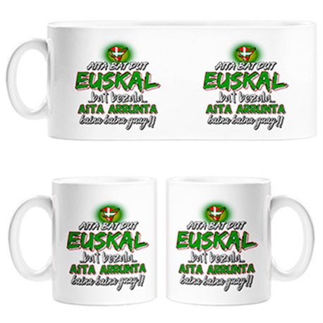 Taza Aita bat dut euskal bat bezala aita arrunta baina baina guay