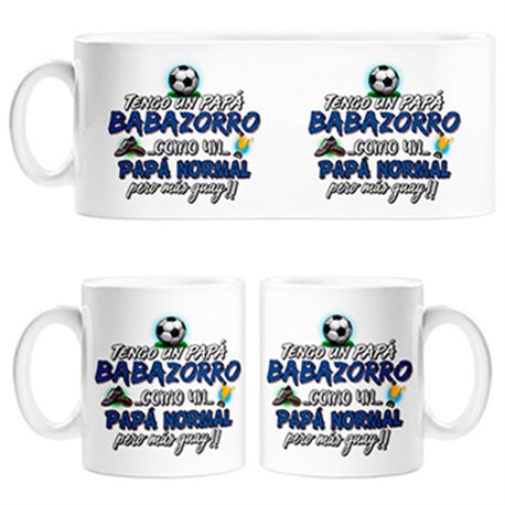 Taza tengo un papá Babazorro como un papá normal pero más guay