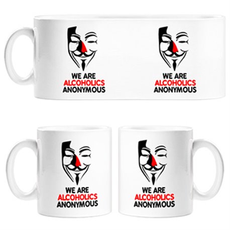 Taza We Are Alcoholics Anonymous