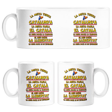 Taza La meva terra Catalunya
