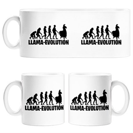 Taza Llama Evolution