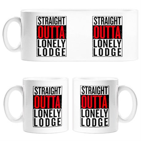 Taza Straight Outta Lonely Lodge