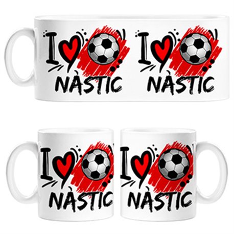 Taza I Love Nàstic fútbol