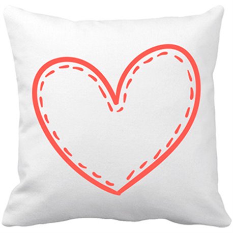 Cojín con relleno Corazón
