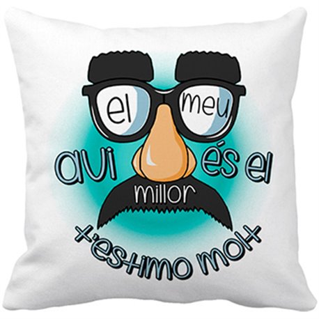 Cojín con relleno El meu avi és el millor