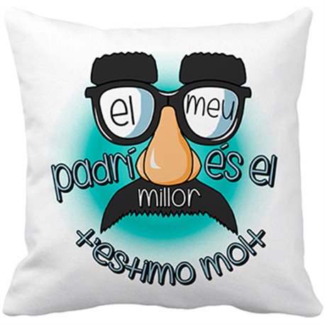 Cojín con relleno El meu padrí és el millor