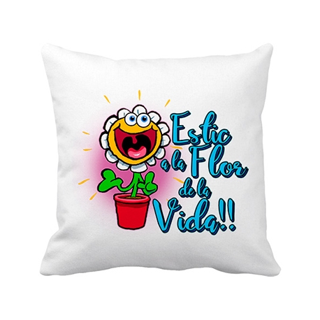 Cojín con relleno Estic a la flor de la vida