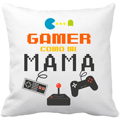 Cojín con relleno Gamer como mamá