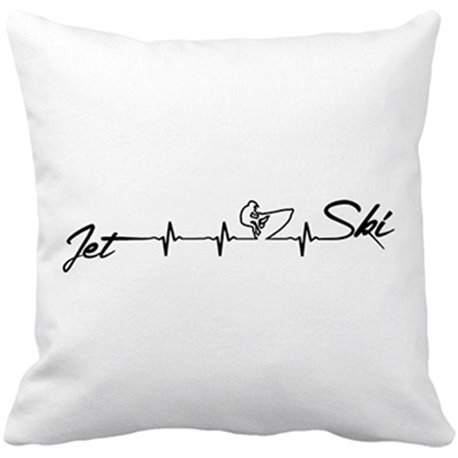Cojín con relleno Jet Ski es mi vida