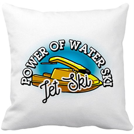 Cojín con relleno Jet Ski Power Of Water Ski