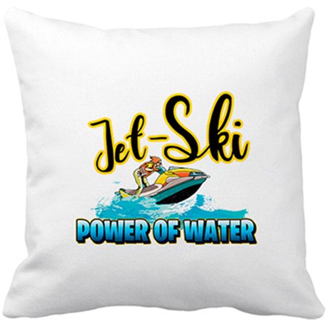 Cojín con relleno Jet Ski Power Of Water