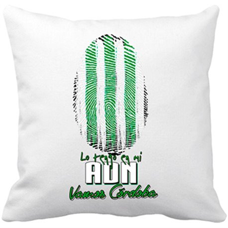 Cojín con relleno lo tengo en mi ADN Córdoba fútbol