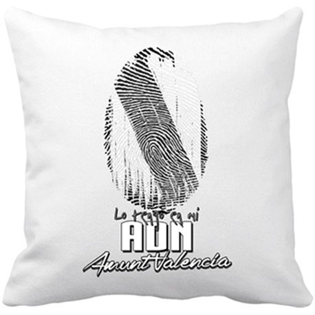 Cojín con relleno lo tengo en mi ADN Valencia fútbol
