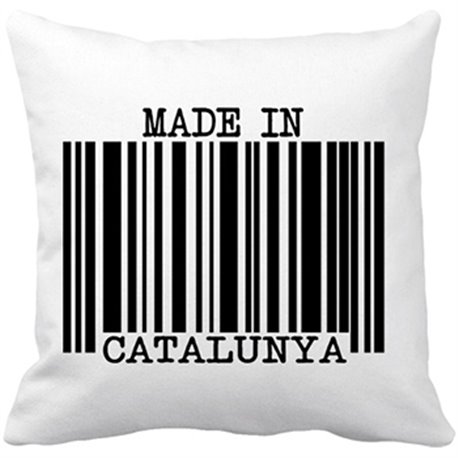 Cojín con relleno Made in Catalunya