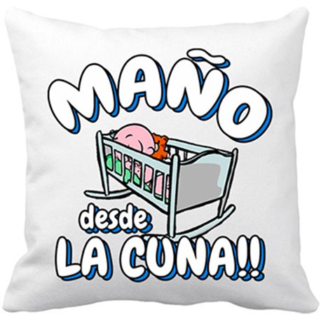 Cojín con relleno Maño desde la cuna Zaragoza fútbol