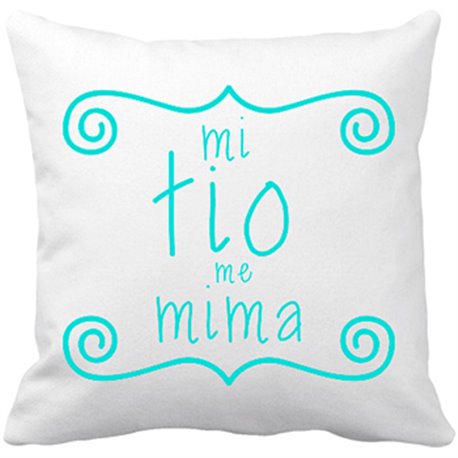 Cojín con relleno Mi tío me mima