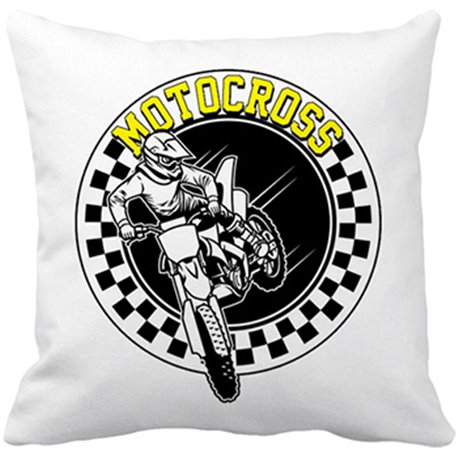 Cojín con relleno Motocross carrera