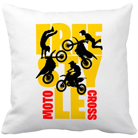 Cojín con relleno Motocross Freestyle saltos