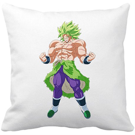 Cojín con relleno nuevo Broly verde