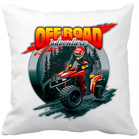 Cojín con relleno Quad Off Road Adventure