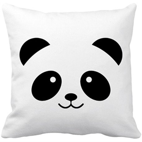 Cojín con relleno Panda
