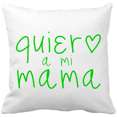 Cojín con relleno Quiero a mi mamá