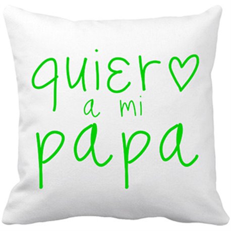 Cojín con relleno Quiero a mi papá