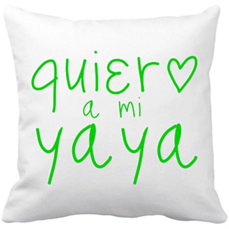 Cojín con relleno Quiero a mi yaya