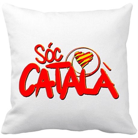 Cojín con relleno sóc català