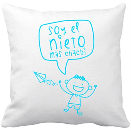 Cojín con relleno Soy el nieto más chachi