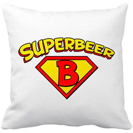 Cojín con relleno Superbeer Super Cerveza