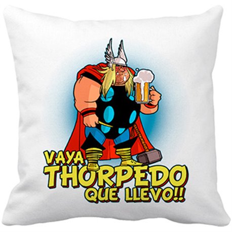 Cojín con relleno Vaya Thorpedo que llevo
