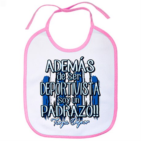 Babero además de ser Deportivista soy un padrazo La Coruña fútbol