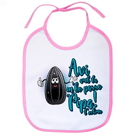 Babero Avi amb tu m ho passo pipa