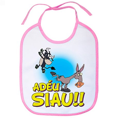 Babero Burru català adèu siau