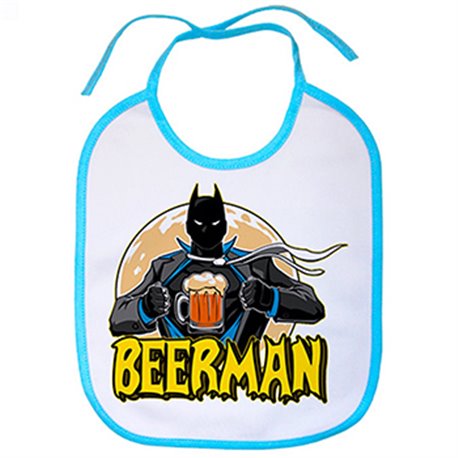 Babero Beerman Batman cervezero