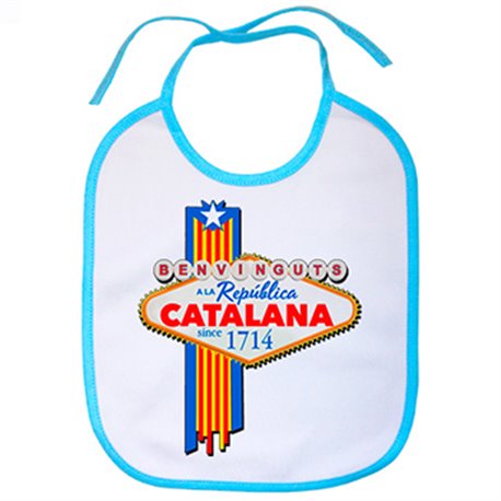 Babero Benvinguts a la República Catalana