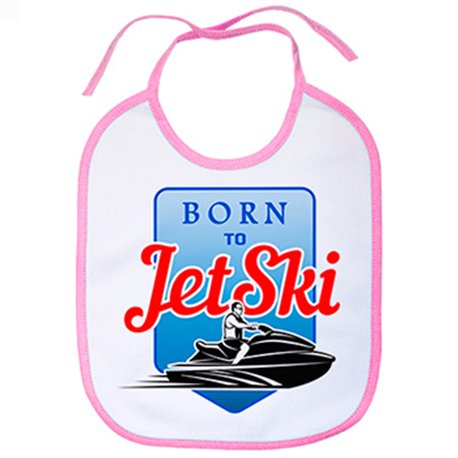 Babero Born To Be Jet Ski