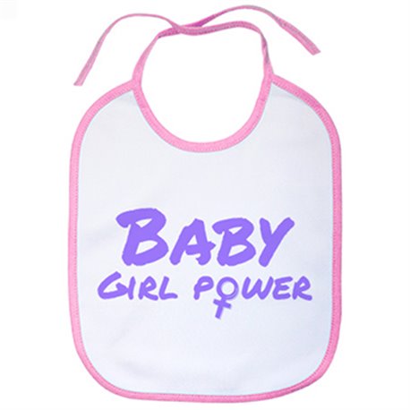 Babero Baby Girl Power