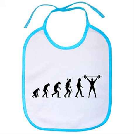 Babero Crossfit Evolution la evolución del Crossfit