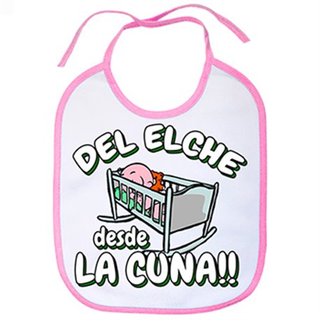 Babero del Elche desde la cuna