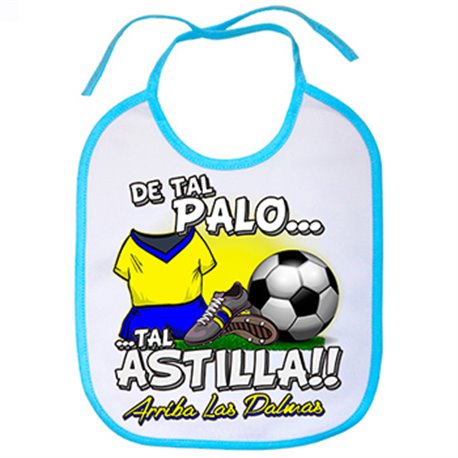 Babero De tal palo tal astilla Las Palmas fútbol